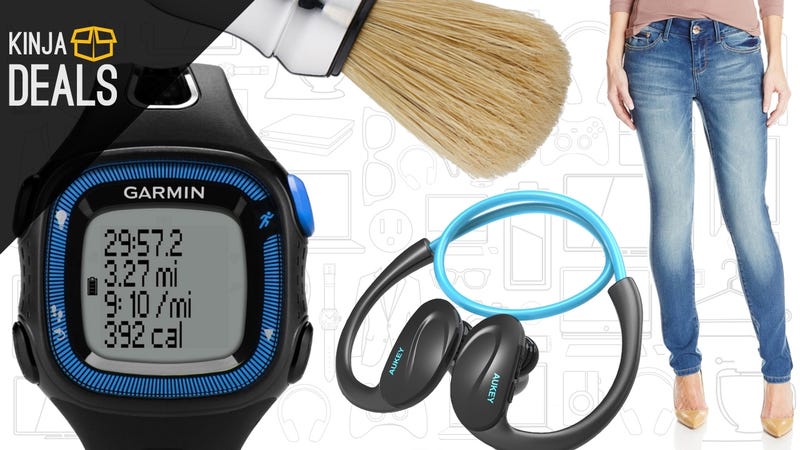 Today's Best Deals: Huge Jeans Sale, GPS Watch, Grooming Gear, and More