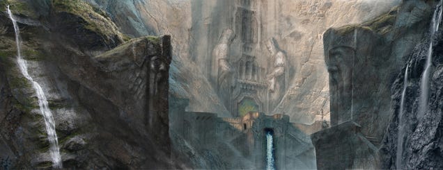 This awesome Hobbit concept art is an expressticket to Middle-Earth
