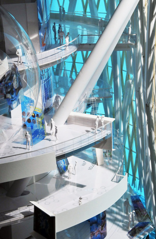 A 1,476-foot tower equipped with its very own cloaking device