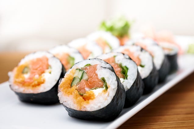 5 Ways to Roll Sushi Without a Mat (and Barely Have to Touch Raw Fish)