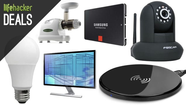 Deals: DIY Home Security, 4K Monitors and TVs, LED Light Bulbs