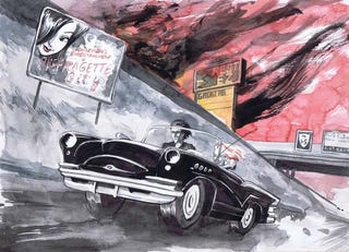 Concept art from the Sandman movie that never was