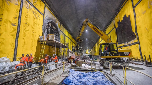 A New Glimpse Into the Gigantic Construction Project Hidden Below NYC