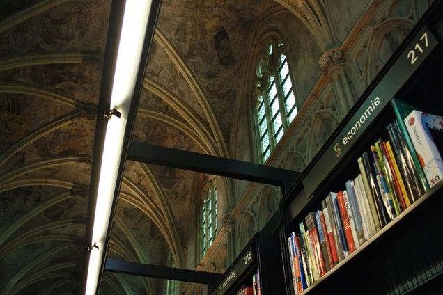 These Grand Cathedrals Now House Regular Books, Not Bibles