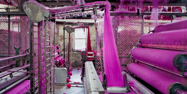 Inside the Colorful Chaos of America's Aging Textile Mills
