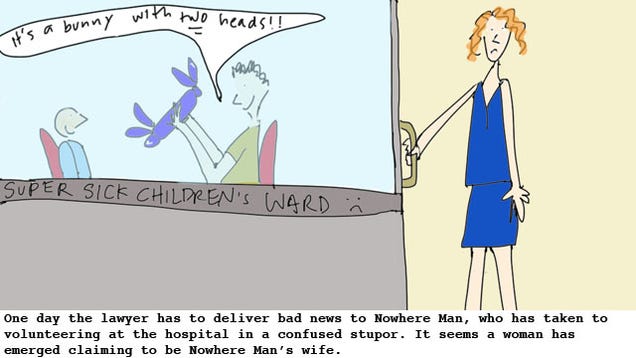 Lifetime Movie Cartoon: The Wives He Forgot