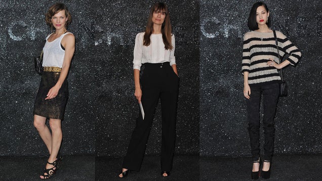 Front Row VIPs Were Ooh La La At Paris Fashion Week