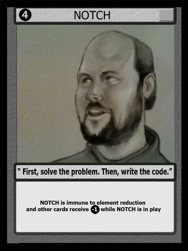 A Terrific Riff On Magic: The Gathering, Starring Video Gaming's Real Heroes