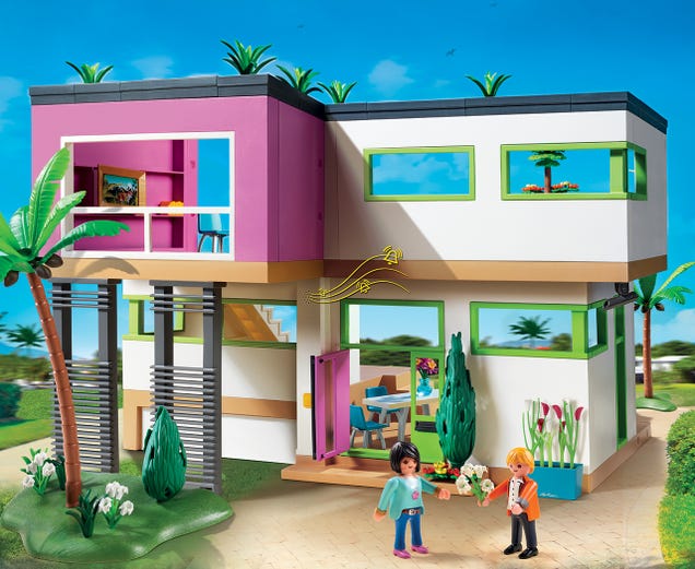 It's OK To Be Jealous Of Playmobil's New Ultra-Modern Luxury Mansion