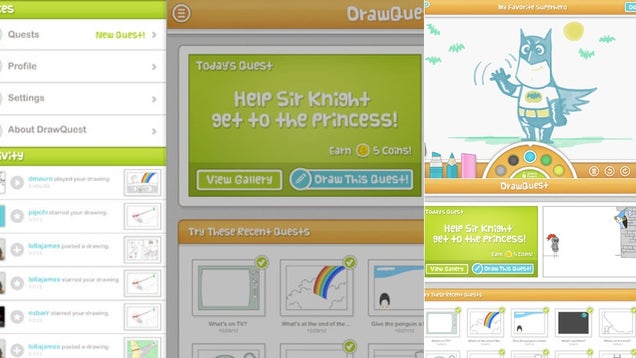DrawQuest, Map of the Internet, and More