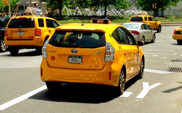 toyota prius v taxi #7