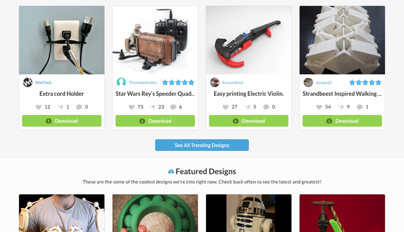 Top 10 Places to Find Awesome Things to 3D Print
