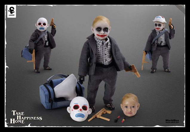 Please let this Joker Jr. Doll inspire a Dark Knight Babies line