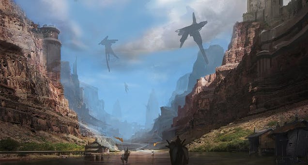 The Futuristic Landscapes of Concept Artist Josh Kao