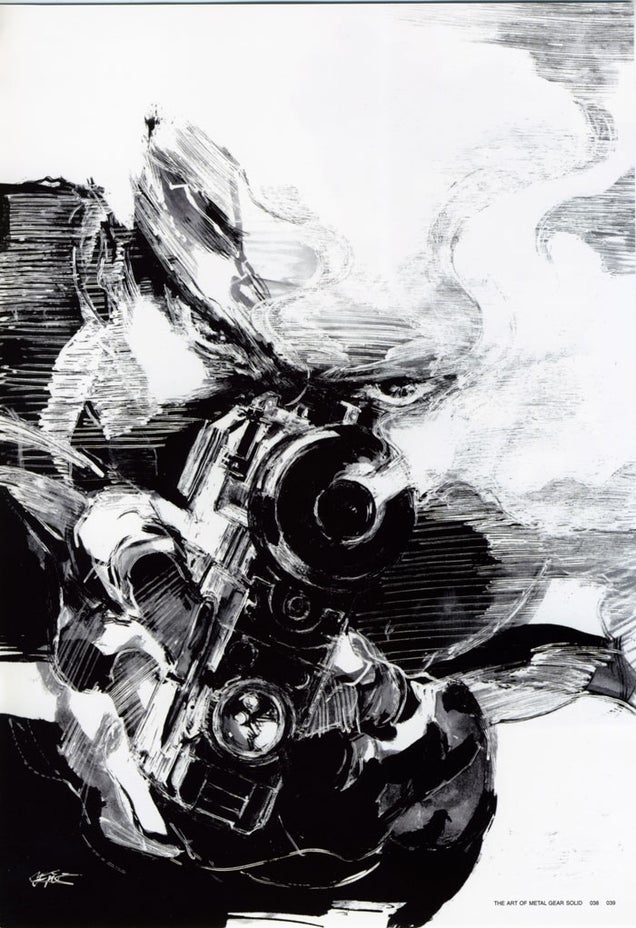Metal Gear Ain't Metal Gear Without Yoji Shinkawa's Iconic Art