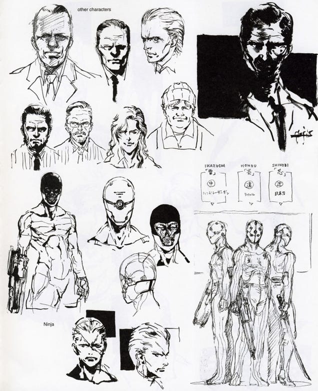 Metal Gear Ain't Metal Gear Without Yoji Shinkawa's Iconic Art