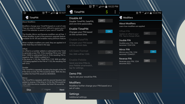 TimePIN Dynamically Changes Your Android Lock Screen PIN Code