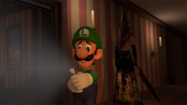 No Wonder Luigi's Scared in That Mansion, it Looks Terrifying