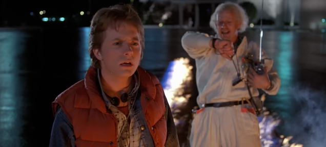 Could Doc Brown’s DeLorean Even Get Up To 88 MPH In That Parking Lot?