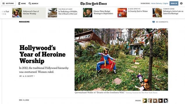 The New York Times Gets a Glorious Online Design Overhaul