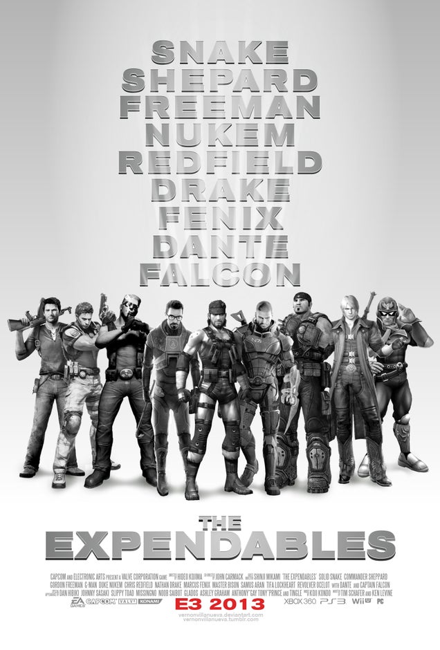 Every Game Has a Hero. Video Games’ Expendables Has Them All.