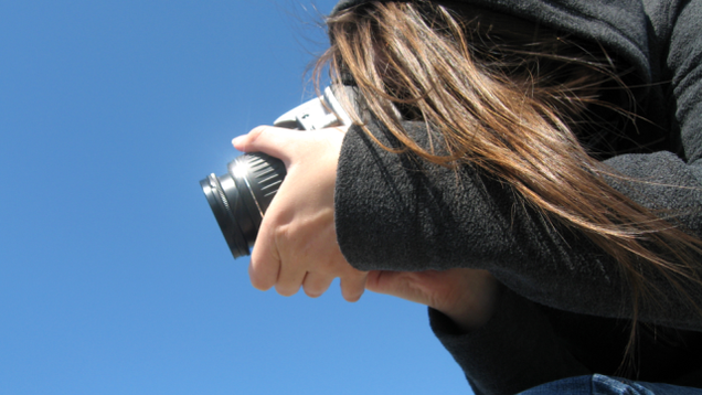 Shoot the Blue Sky to Check for Sensor Issues on a DSLR Camera