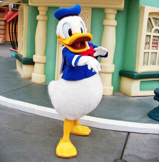 Donald Duck Accused Of Molesting Lady At The Epcot Center