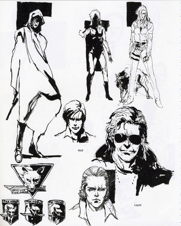 Metal Gear Ain't Metal Gear Without Yoji Shinkawa's Iconic Art