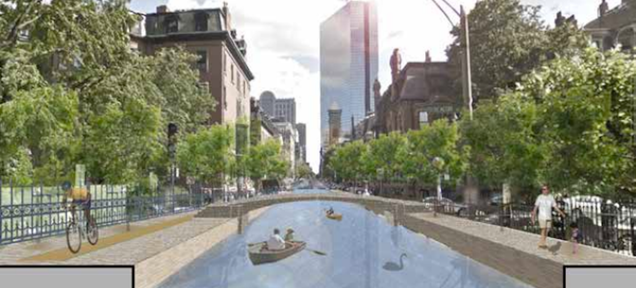 Boston's Thinking of Building Canals Like Venice Because Climate Change