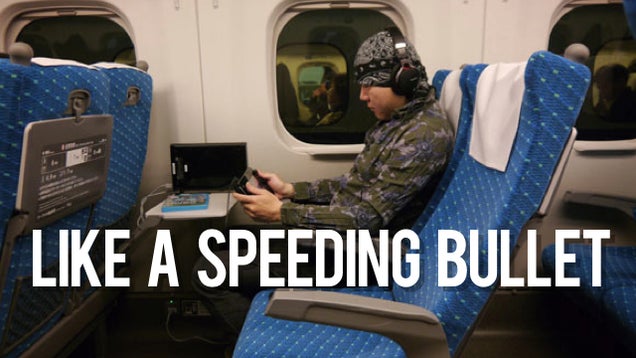 Yes, the Wii U Also Works on Japanese Bullet Trains
