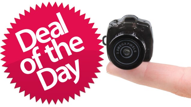 This Tiny Digital Camera Is Your So-That's-How-They-Made-A-Bug's-Life Deal of the Day