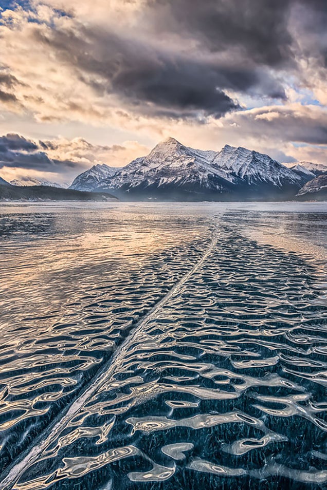 Mt. Asgard looks like the actual home of the Viking gods