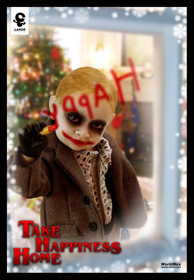 Please let this Joker Jr. Doll inspire a Dark Knight Babies line