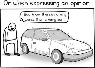 How to make the "C-word" more bearable