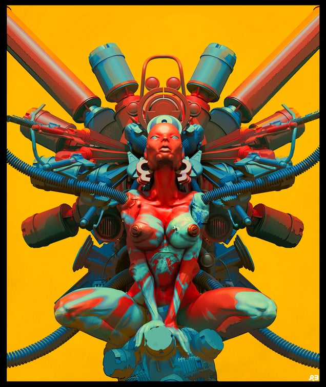 Hope Your Eyeballs Are Ready For This Explosion of Art