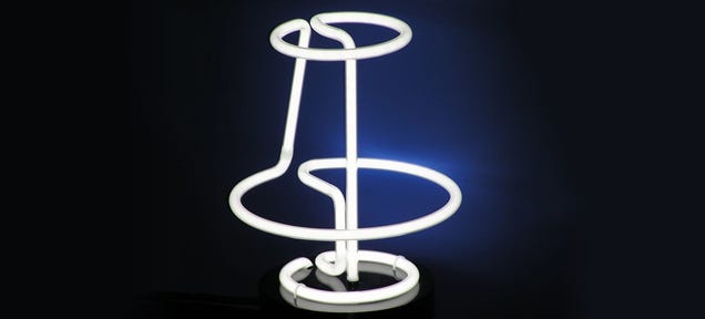 This Lamp's Very Structure Is Its Light Source, Too