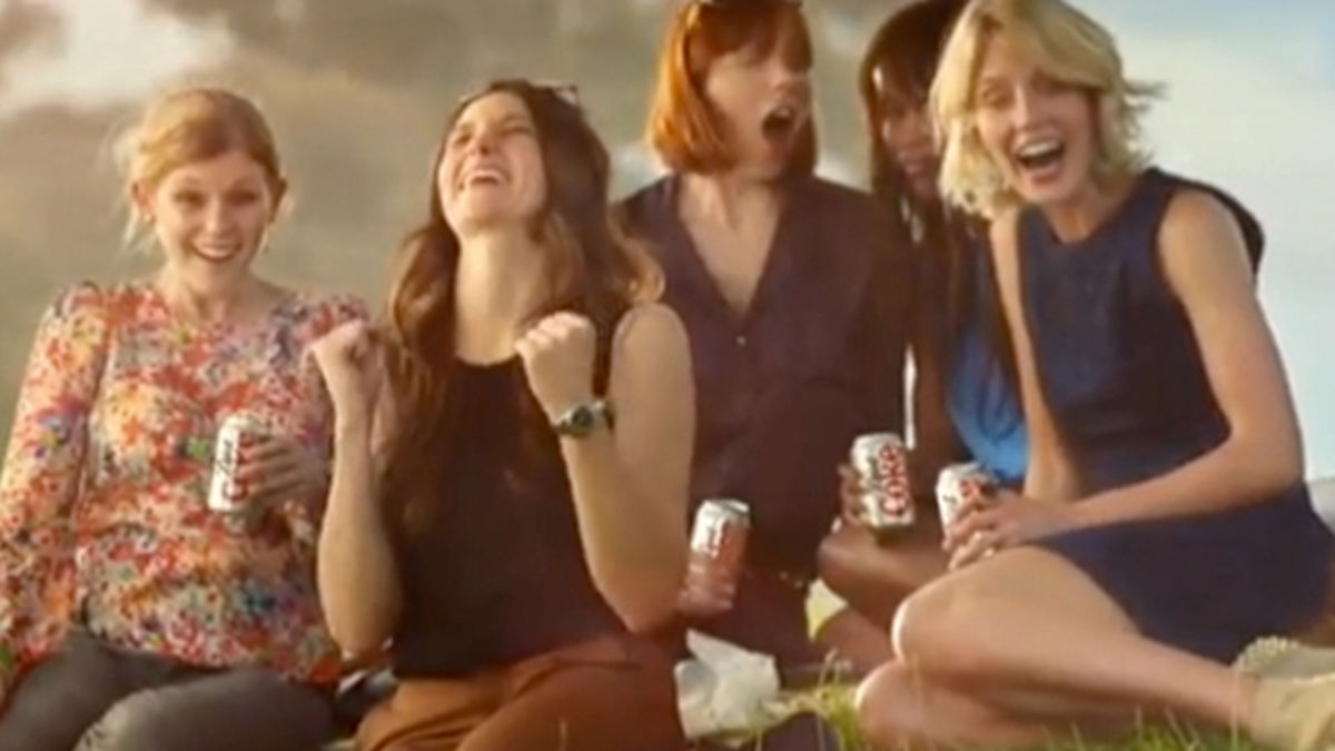 Watch the New Diet Coke Hunk Get a Soda-Jizz Facial