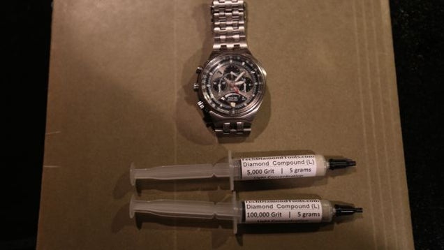 Clean Your Watch's Face With Diamond Polishing Compound