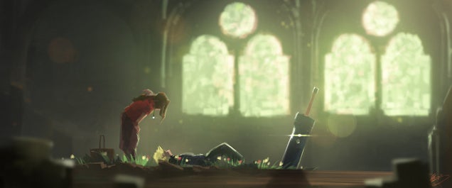 Artist Recreates Memorable Moments of Final Fantasy VII