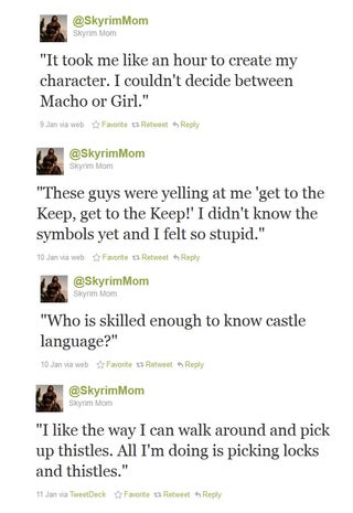 "Skyrim Mom" is the Only Twitter Account You Need to Read Today