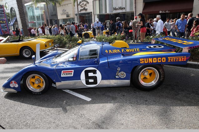 A Record 1,000 Ferraris Took Over The Streets Of Beverly Hills