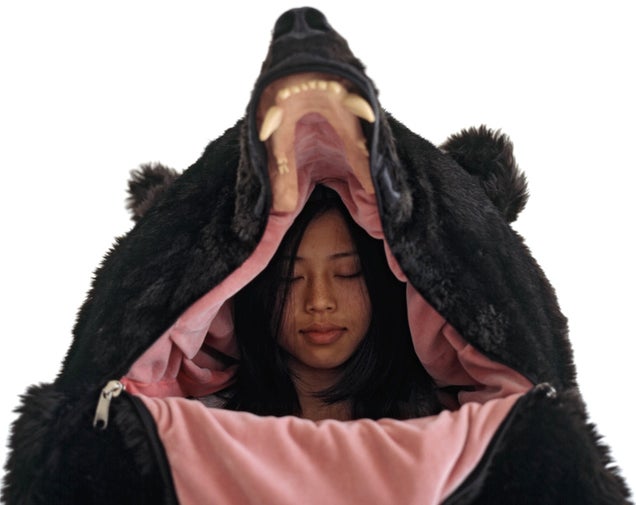 This Bearskin Sleeping Bag Puts You In the Belly of the Beast