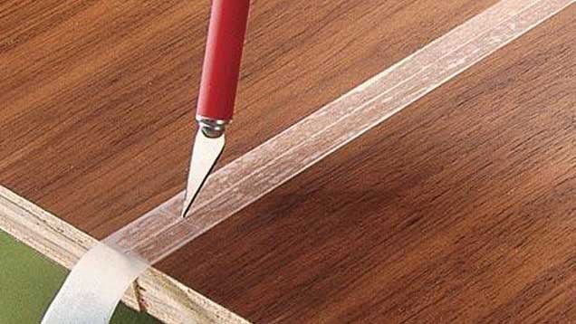 Protect Your Wood From Nasty Glue Overflow with Tape