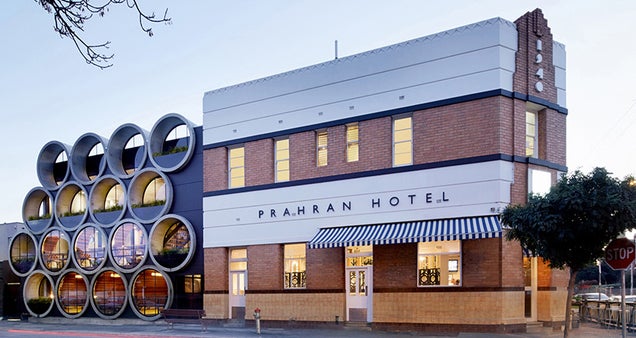 This Pub Built With Concrete Pipes is Surprisingly Elegant and Cozy