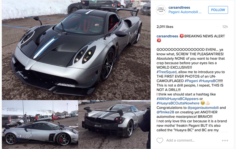 Pagani Huayra BC: This Is (Reportedly) It