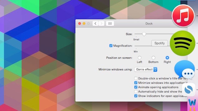 Set Dock Magnification to a Keyboard Shortcut in OS X