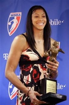 Candace Parker First To Sweep WNBA Honors