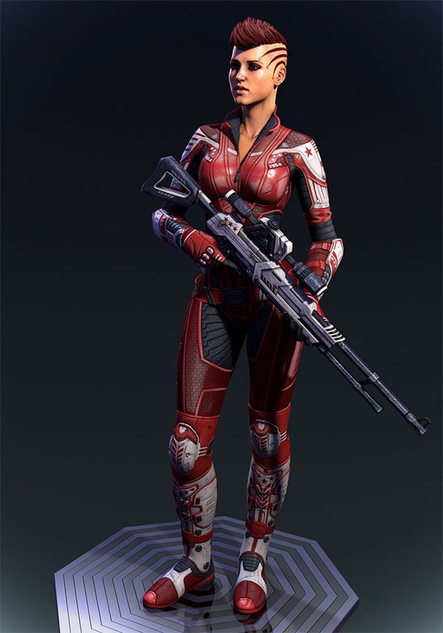 The (Fake) Mass Effect Characters Of The Future Are An Amazing Sight