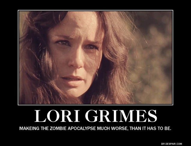In the most biting Walking Dead memes, everybody hates Lori!