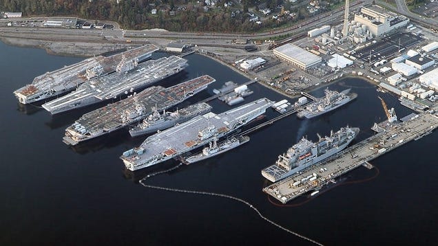 How Washington State Could Turn Aircraft Carriers Into Bridges